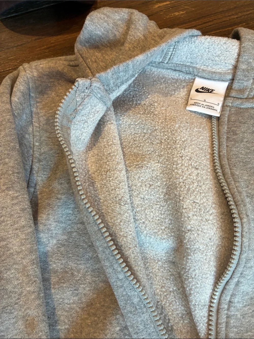 Nike cozy gray